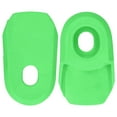 thumbnail image 3 of 2 fundas de silicona para bicicletas plegables, protege tu juego de bielas con estilo - Fundas protectoras verdes para bielas de bicicleta de montaña, 3 of 8