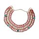 thumbnail image 4 of Collar collar para mujeres Decoración de collar boho Joyería de gargantilla de diseño retro para una fiesta de presentación de presentación de Estilo B, 4 of 10
