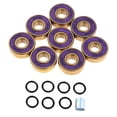 thumbnail image 4 of 8 Pcs Roues de Trottinette en Titane ABEC 11 pour Patins en Ligne, 4 of 8