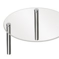 thumbnail image 6 of Esquirla Jewelry Display Stand, Jewelry Display Riser, Multipurpose Round Acrylic Cake Stand, 3 Legs Display Riser for Banquets, Restaurant, Showing, Homes extra large, 6 of 7