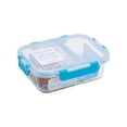thumbnail image 2 of Contenedor Hermético Popit! Glass P4458D-8 Rectangular Con 2 Divisiones 980 mL, 2 of 4