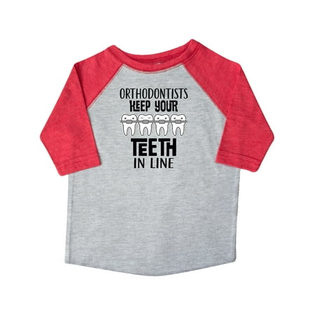 

Inktastic Funny Orthodontist Dental Quote Gift Toddler Boy or Toddler Girl T-Shirt