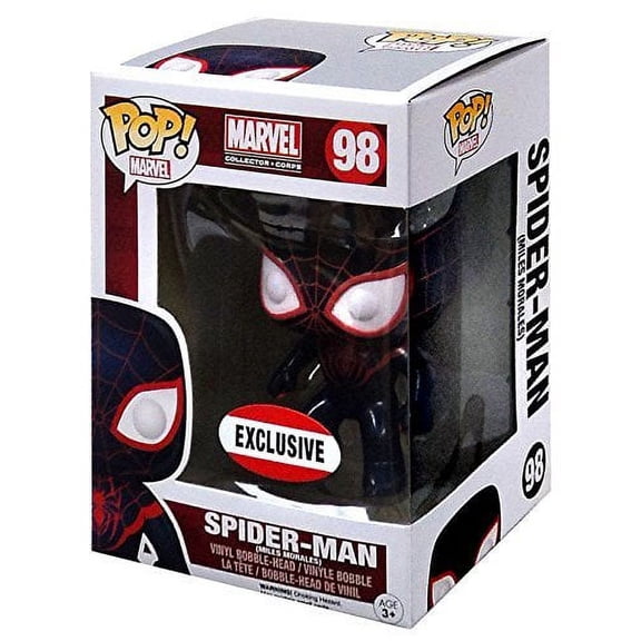 Funko Marvel Spider-Man Funko POP! Marvel Spider-Man Exclusive Vinyl Figure #98 [Miles Morales]