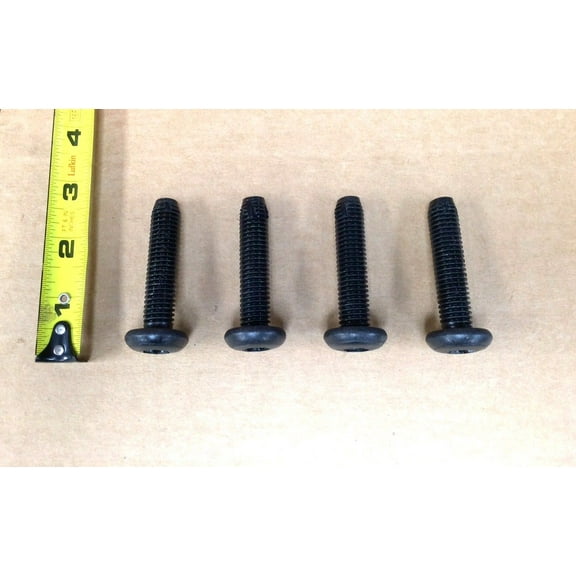4 ea 1987 to 2006 Jeep Wrangler YJ and TJ Front Bumper With Tow Hooks Torx Bolt Set