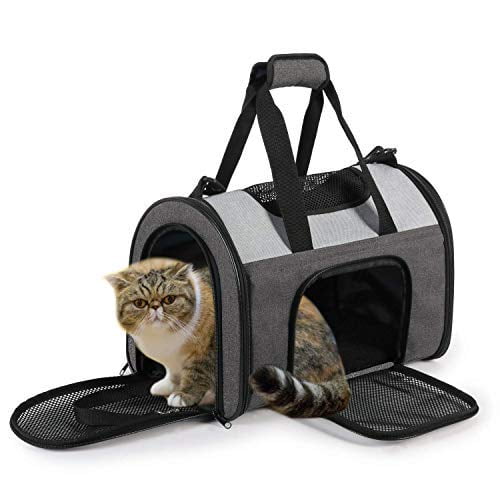 JESPET Soft Pet Carrier for Small Dogs, Cats, Puppy, Airline Approved Portable Carrier Bag for ...