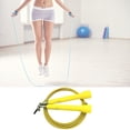 thumbnail image 2 of Maoww Speed Skipping Wire Rope Indoor Outdoor Jumping Rope Weight Loss Exercise Home Gym Workout Tool, Yellow, 2 of 9