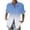 Sky Blue, variant on 2026 Summer Print Blouse for Women V Neck 3/4 Sleeve Solid Color Breathable Loose Fit Casual Sexy Top for Daily Work Party Women Shirts Summer Yellow L by Duoif