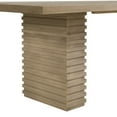 thumbnail image 5 of Christopher Knight Home 95" Modern Rectangular Dining Table for 8, Double Pedestal Base, Light Ash, 5 of 8