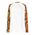 thumbnail image 5 of Wiyuqeen Thanksgiving Shirts for Women Gobble Til You Wobble T-Shirt Raglan Long Sleeve Crew Neck Graphic Pullover Tops, 5 of 5