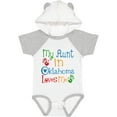 thumbnail image 3 of Inktastic My Aunt in Oklahoma Loves Me Boys or Girls Baby Bodysuit, 3 of 5