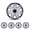 15 inch- Black & Sliver Lacquer, variant on 14 inch Universal Silver Lacquer & Black Lacquer Hubcaps,Wheel Rims Cover,Snap on Car Truck SUV,ABS+PC Material,Set of 4