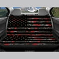 thumbnail image 4 of Pzuqiu Fashion American Flag Car Seat Cover Full Set Breathable Universal Non-Slip Vehicle Cushion Protectors Interior Accessories 4 Seats Car Seat Protector Fit for Most Cars And Trucks, 4 of 7