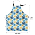 thumbnail image 2 of Kdxio Circular Apron with Pockets Adjustable Kitchen Aprons for Men Women Waterproof Aprons for Cooking,Drawing,Crafting, Baking Household Cleaning, 2 of 8