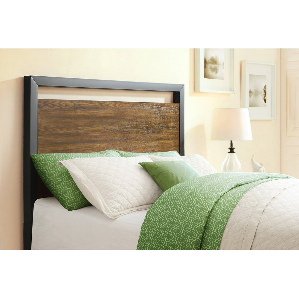 Better Homes & Gardens Mercer Full/Queen Headboard, Vintage Oak Finish