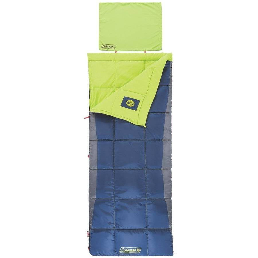 Coleman Unisex Heaton Peak Sleeping Bag Blue 205 X 85 cm 