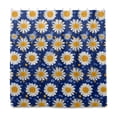 thumbnail image 2 of Yayeee Shower Curtain with Hooks 72"x72" Waterproof Fabric Bathroom Hanging Decor, Elegant Daisy Pattern, 2 of 5