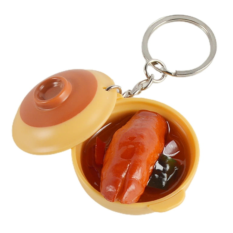 Mini hotsell food keychain