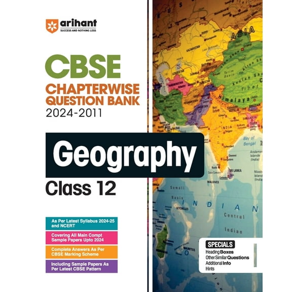 CBSE Chapterwise Geography 12th, (Paperback)