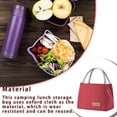 thumbnail image 4 of Eigraketly Bolsa de almacenamiento para almuerzo de Camping de tela Oxford, organizador térmico, bolso de estudiante, caja organizadora, Type2 NO2, 4 of 6