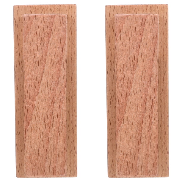 2 toalleros de madera para colgar, soporte para toallas de baño, toallero para cocina