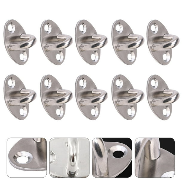 unbranded 10Ud Gancho Plateado U Fijo Para Colgar Uso Doméstico Gancho Resistente Y Duradero