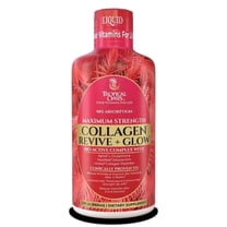 Tropical Oasis Liquid Collagen Revive Glow Verisol Hydrolyzed Collagen Peptides and Biotin Liquid Vitamin Supplement Supports Skin Elasticity Hair Growth Strong Nails 32 fl oz 32 Servings