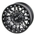 thumbnail image 1 of 4/137 Teton Beadlock Wheel 15x10 5.0 + 5.0 Gun Metal/Black for Kawasaki Teryx4 800 2014-2019, 1 of 1
