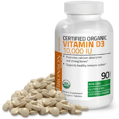 Vitamin D3 10000 Iu Bone Health And Immune Support Usda