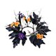 thumbnail image 2 of Anillo De Vela De Halloween, Barra Rústica, Hojas Artificiales, Flores, Corona, Decoración Del Hogar, 2 of 8