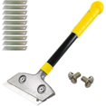 thumbnail image 1 of Hob Scraper With 10 Metal Blades, Heavy Duty Scraper, Universal Scrape,60cm (with Screws), 1 of 5