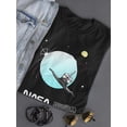 thumbnail image 3 of NASA Aeronautics And Space Women T-Shirt, Female x-Large, 3 of 4