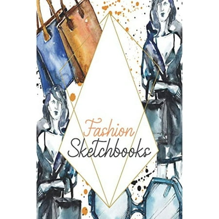 Fashion Sketchbook: Fashion design sketchbook. Women’s Wear Fashion
