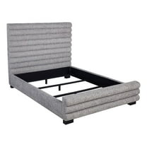 Patricia 58-inch Boucle Upholstered Queen Bed Grey