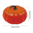 thumbnail image 1 of Qocolhg Fall Decorations For Home, Pumpkin Compartment With Lid Candy Box Living Room Coffee Table Snack Melon Storage Box Creatives Pumpkin Shaped Fruit Plates, Thanksgiving Decorations Clearance, 1 of 6
