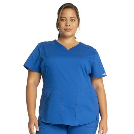

Cherokee Workwear Revolution Women s Scrubs Top V-Neck WW601