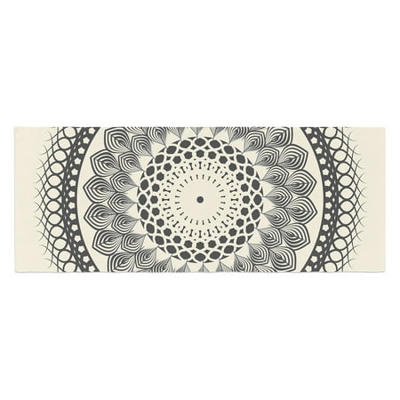 Famenxt and Boho Mandala Geometric Bed Runner by Kess InHouse