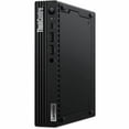 thumbnail image 6 of Lenovo ThinkCentre M70q Gen 4 12E30005US Desktop Computer, Intel Core i7 13th Gen i7-13700T, vPro Technology, 16 GB, 512 GB SSD, Tiny, Raven Black, 6 of 11