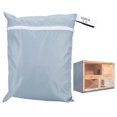 thumbnail image 1 of Oxford Cloth Double Layer Rabbit Hutch Dust Proof Cover Accessory for Poultry Cage(gray ), 1 of 5