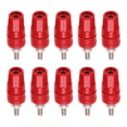thumbnail image 2 of 24.320 4.0 mm Terminal Binding Post 24A Conector de enchufe tipo banana para terminal de amplificador de altavoz Rojo, 2 of 5
