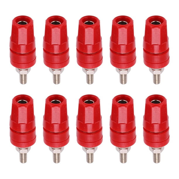 Terminal, 24.320 Terminal de 4,0 mm de unión Conector tipo banana Conector hembra Terminal de unión Poste probado y confiable