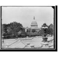 thumbnail image 2 of Historic Framed Print, Capitol f[rom] library steps, Washington, D.C. The, 17-7/8" x 21-7/8", 2 of 9
