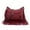 Wine Red, variant on Leather Fringe Purse for Women Trendy Western Tassel Crossbody Bag Vintage Hobo Black Shoulder Messenger Bag