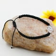 thumbnail image 5 of Fatima Hamsa Hand Evil Eye Protection Bracelet Letter C Charms, Handmade Braided Rope Adjustable String 3791-C, 5 of 7