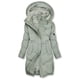 thumbnail image 2 of Chaquetas y abrigos casuales de manga larga con capucha para mujer, ropa de otoño e invierno, abrigo de algodón con capucha de color liso para mujer, 2 of 3