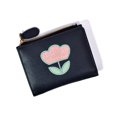 thumbnail image 1 of Cartera de tulipán para temporada de lluvias, cartera con cremallera para mujer, cartera multifuncional de gran capacidad para estudiantes, bolso para cambiar tarjetas, 1 of 6