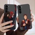 thumbnail image 4 of Matte Case for Samsung Galaxy S23 S22 S21 S20 S10 4G S9 Plus ULTRA 5G LITE Case Funda Coque Shell Marvel Avengers Heros Faceless, 4 of 5