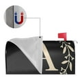 thumbnail image 5 of PHELIKA Classic Monogram Letter A Magnetic Mailbox Covers Post Letter Box Cover Standard Size 25.5H x 21W, 5 of 8