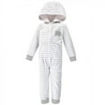 thumbnail image 2 of Hudson Baby Toddler Fleece Jumpsuits, Coveralls, and Playsuits 2pk, Elephants, 5 Toddler, 2 of 3