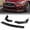 Carbon Look, variant on Stay Tuned Performance For 14-17 Infiniti Q50 Sport Painted Black Front Bumper Lip Spoiler Lip 3PCS