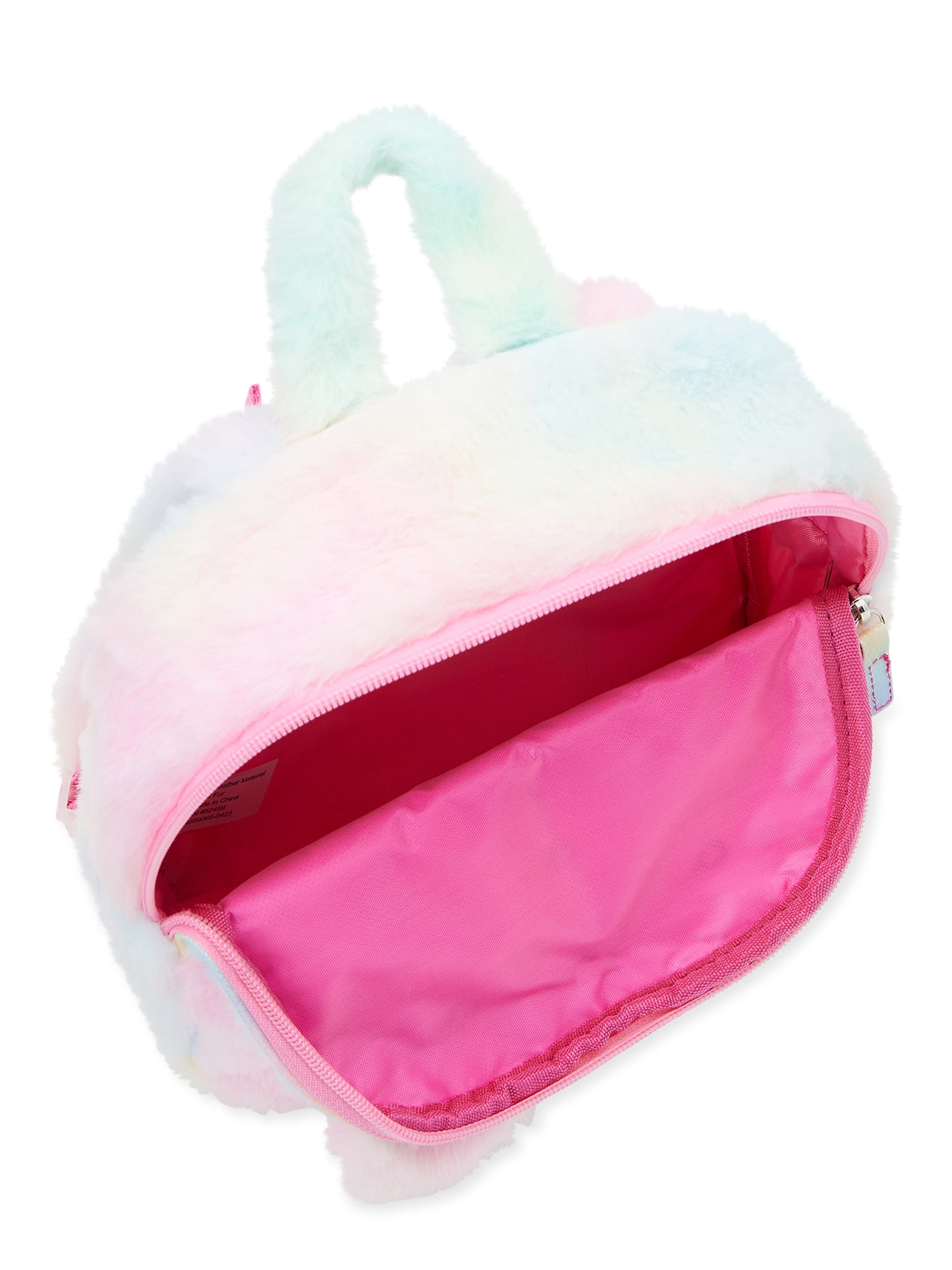 Wonder Nation Kids Fuzzy Bear Mini Backpack